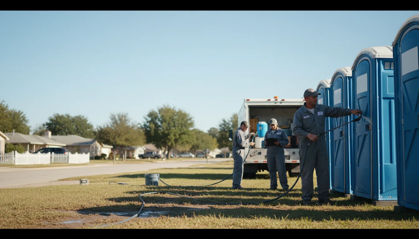 Long-Term Portable Toilet Rental in Morrowville, KS near me
